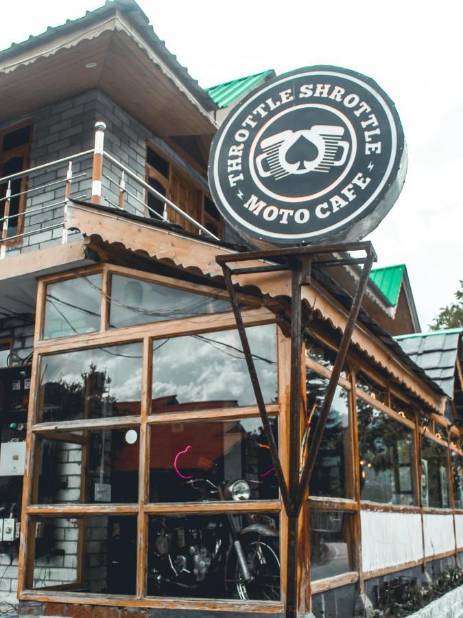 Throttle Shrottle Moto Hostel Manāli Extérieur photo